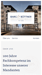 Mobile Screenshot of barg-buettner.com